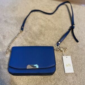NWT Urban Expressions Voilet Crossbody Clutch in Blue